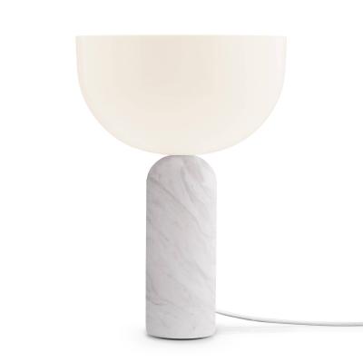 Lampe de table en marbre blanc 35 cm Kizu - New Works