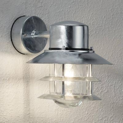 Applique lampe vers le bas BLOKHUS galvanis&eacute;e