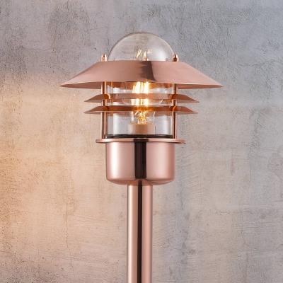 Nordlux 25078030 Lampe sur pied d'ext&eacute;rieur Blokhus en cuivre