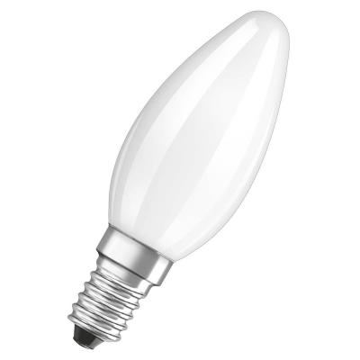 Ampoule led flamme verre d&eacute;poli - 2,5 w 25 w - e14 - blanc chaud