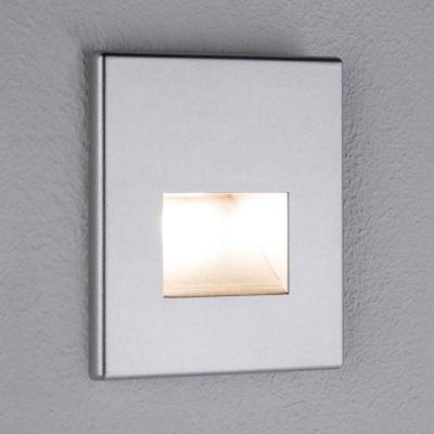 Spot individuel &agrave; encastrer fixe led PAULMANN LED int&eacute;gr&eacute;e chrome