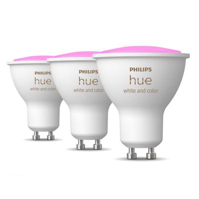 Philips Hue Color 4.3W Bluetooth GU10 Ampoule 3pcs. - Philips Hue