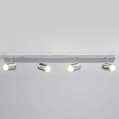 Lindby Plafonnier pour salle de bains Dejan &agrave; 4 lampes
