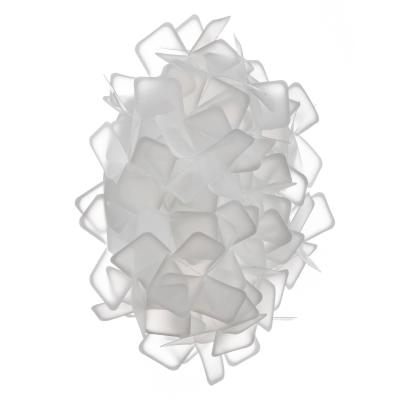 Slamp lampe murale applique clizia (white - opalflex / lentiflex)