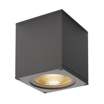 Plafonnier ext&eacute;rieur SLV , anthracite, LED, 21W, 3000K, IP44
