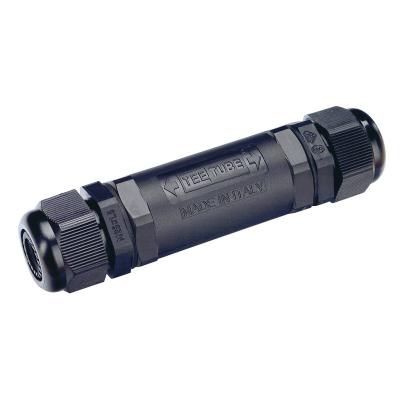Boite De Connexion Cylindrique - Ip68 - 3 Poles - 11.5 X 2.7 Cm