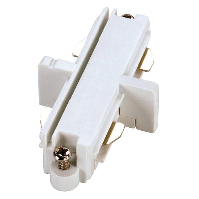 SLV 143091 longitudinal coupler for 1-phase high-voltage track, white