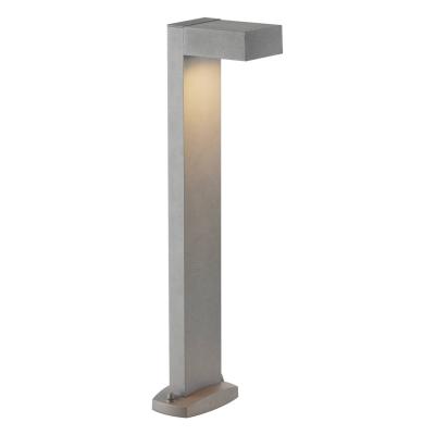 Borne ext&eacute;rieure SLV QUADRASYL 75, GX53/TCR-TSE, 11W - Coloris gris