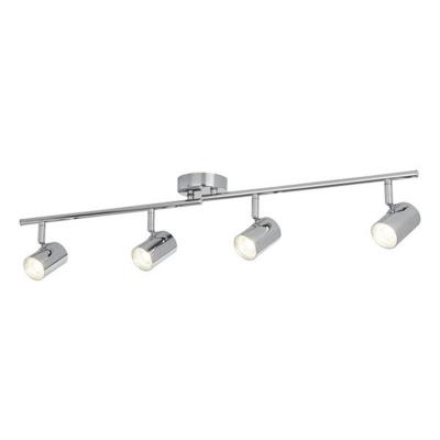 Plafonnier Rollo, chrome, 4 ampoules