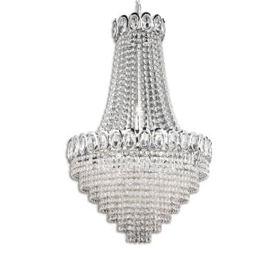 Searchlight Louis Philipe - Lustre &agrave; 6 ampoules au fini chrom&eacute;, E14