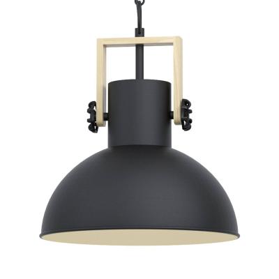 Pendant la lumi&egrave;re noire Lubenham, brun &Oslash;30cm h: 110cm