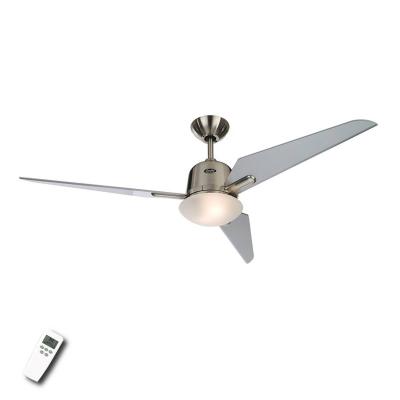 CasaFan Ventilateur de plafond Eco Aviatos argent&eacute; 132 cm