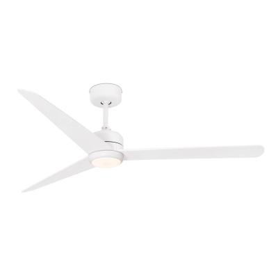 Ventilateur de plafond blanc Faro Nu avec moteur &agrave; courant continu