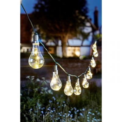 Guirlande solaire 10 ampoules Eureka