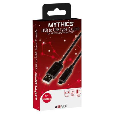 Cable USB Konix Type C 2m pour Switch 