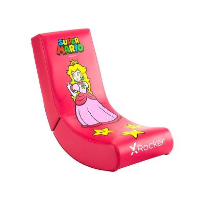 Fauteuil &agrave; bascule X Rocker Nintendo Peach Rouge 