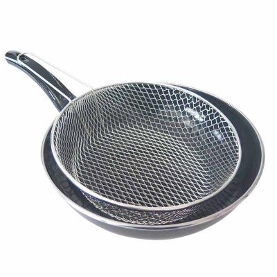 Po&ecirc;le &Agrave; Frire 26cm Noire Tous Feux Dont Induction