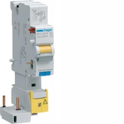 Bloc diff&eacute;rentiel 1P+N 25A 30mA AC (BDC225F)