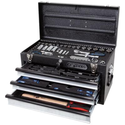 Ks tools 1/4""+1/2"" coffret d'outils universels chromeplus, 99 pcs