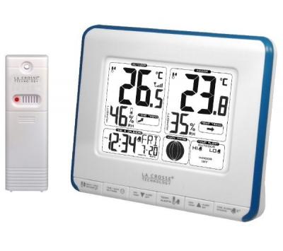 Station m&eacute;t&eacute;o LA CROSSE WS6812 Blanc / Bleu Multicolore La Crosse