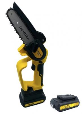 Tron&ccedil;onneuse sur batterie - - Mini Tron&ccedil;onneuse 20V - Coupe de 15cm - Batteries 2Ah