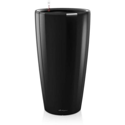 Pot Rondo Premium 40 - Kit Complet, Noir Brillant &Oslash; 40 Cm