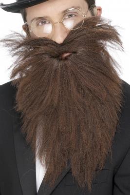 Barbe Longue Et Moustache (Diff Couleurs) Sd