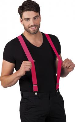 Atosa Fuchsia Straps Suspenders Rose