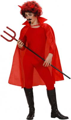 Widmann- Costume pour Enfant Cape Rouge, Mixte, 11005576, Taille Unique