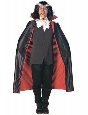 Smiffys Cape de vampire r&eacute;versible, Noir et rouge, 127&nbsp;cm