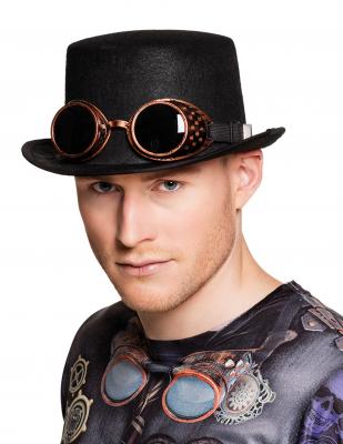 Boland chapeau Steamgoggles unisexe noir