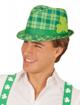 Chapeau Saint Patrick Carreaux 