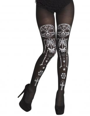 Boland collants squelettes dames polyester noir taille unique