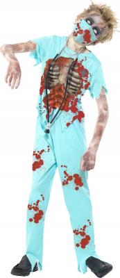D&eacute;guisement De Zombie Chirurgien Pour Enfant Taille : 10/12 Ans
