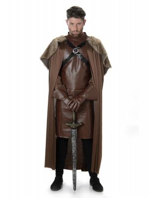 Deguisement Chevalier Medieval Homme Marron - Marron - L