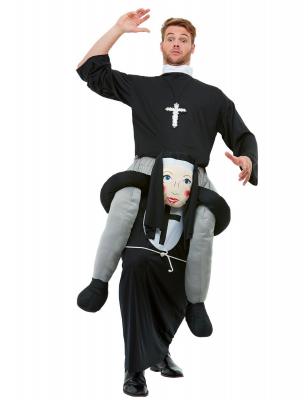 D&eacute;guisement homme &agrave; dos de religieuse adulte