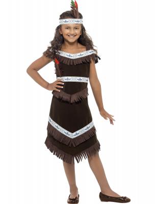 D&eacute;guisement Enfant Indienne Taille 7/9 Ans