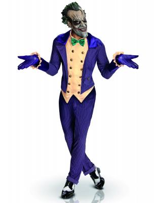 Costume Joker Arkham City Tstd - Violet - Standard