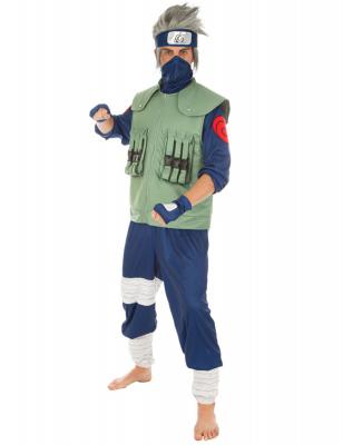 D&acute;Guisement Kakashi Hatake Naruto Homme - Taille: Medium