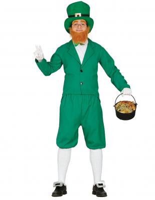 D&eacute;guisement De Lutin Vert Irlandais Leprechaun Pour Homme (Taille L)
