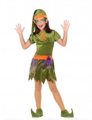 D&eacute;guisement pour Enfants Lutin Vert (5 Pcs) (Taille 3-4 Ans)