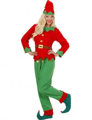 D&eacute;guisement lutin du P&egrave;re No&euml;l femme Medium