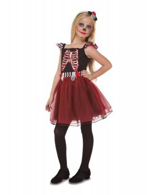 Se&ntilde;orita Esqueleto 5-6 A&ntilde;os Ni&ntilde;a Ref.205062