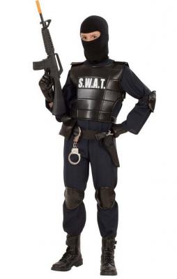 Costume Commando D'elite - Noir - 140 cm