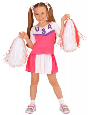 D&eacute;guisement Cheerleader - Fille Taille : 5/7 ans (108 &agrave; 120cm)