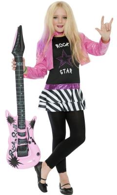 D&eacute;bardeur et veste Rockstar Glam pour fille, taille L (10-12)