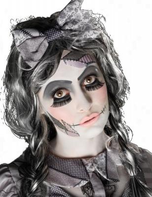 Kit maquillage poup&eacute;e adulte Halloween