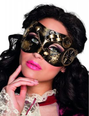 Loup steampunk rouages adulte