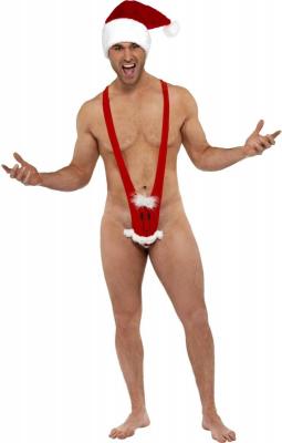 D&eacute;guisement humoristique P&egrave;re No&euml;l homme taille unique