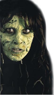 Maquillage peau verte Halloween